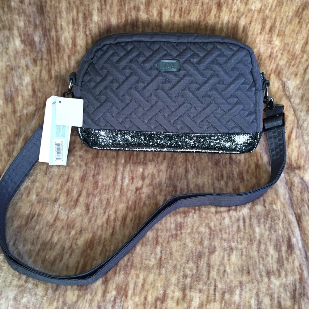 Lug Punter Gray Silver Sparkle